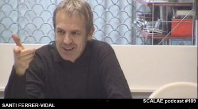 Santi Ferrer-Vidal en el Centro de Enlace AE BCN para SCALAE
