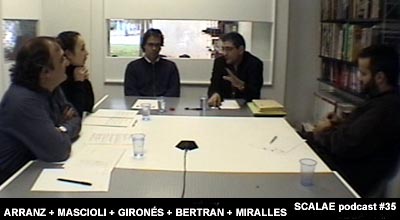 Josep Bertran y Toni Girones para un episodio podcast de SCALAE