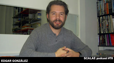 Edgar González en el Centro de Enlace AE BCN para SCALAE